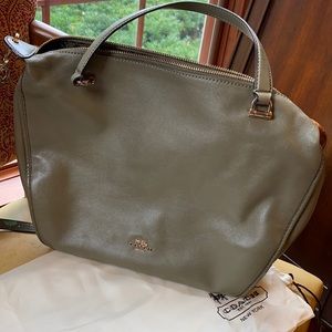 Vintage/used Coach Sage Green Shoulder Bag.